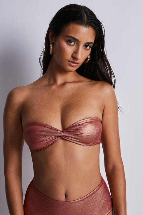 Aubade Sunlight Glow Bandeau bikini top